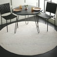 thumbnail image 1 of Safavieh Elmhurst Brendanus Solid Area Rug, Ivory/Gray, 6'7" x 6'7" Round, 1 of 10
