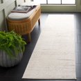 thumbnail image 1 of Safavieh Elmhurst Carbrey Geometric Runner Rug, Ivory/Gray, 2'2" x 8', 1 of 10