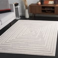 thumbnail image 1 of Safavieh Elmhurst Glen Geometric Area Rug, Ivory/Gray, 5'3" x 7'6", 1 of 11
