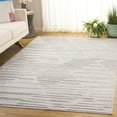 thumbnail image 1 of Safavieh Elmhurst Kade Diamond Area Rug, Ivory/Gray, 8' x 10', 1 of 10