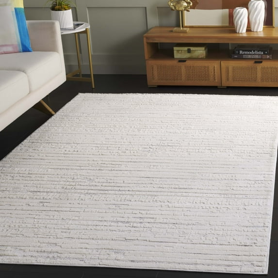 Safavieh Elmhurst Marsan Distressed Area Rug, Ivory/Gray, 9' x 12'