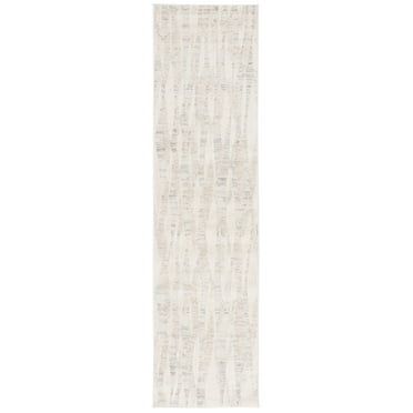 SAFAVIEH Elmhurst Sheridan Distressed Runner Rug, Ivory/Gray, 2'2" x 8'
