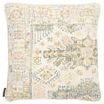 thumbnail image 1 of SAFAVIEH Elysa 18" x 18" Contemporary Gold Abstract Cotton/Polyester Decorative Pillow, 1 of 6