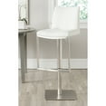 thumbnail image 1 of SAFAVIEH Ember Swivel Bar Stool White, 1 of 6
