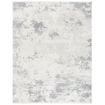 SAFAVIEH Emerald Cole Abstract Area Rug, Ivory/Grey, 8' x 10'