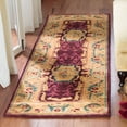 thumbnail image 1 of Safavieh Empire Anastasia Floral Wool Runner Rug, Burgundy/Gold, 2'6" x 12', 1 of 10