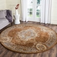 thumbnail image 1 of Safavieh Empire Dalia Oriental Wool Area Rug, Blue/Brown, 8' x 8' Round, 1 of 9