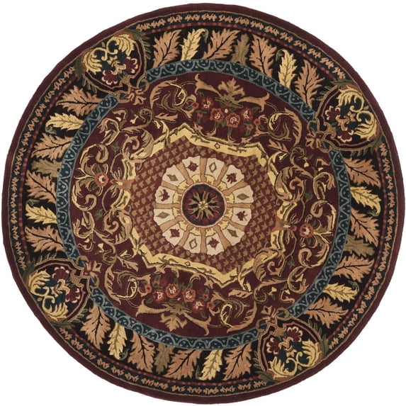 SAFAVIEH Empire EM424A Handmade Red / Burgundy Rug
