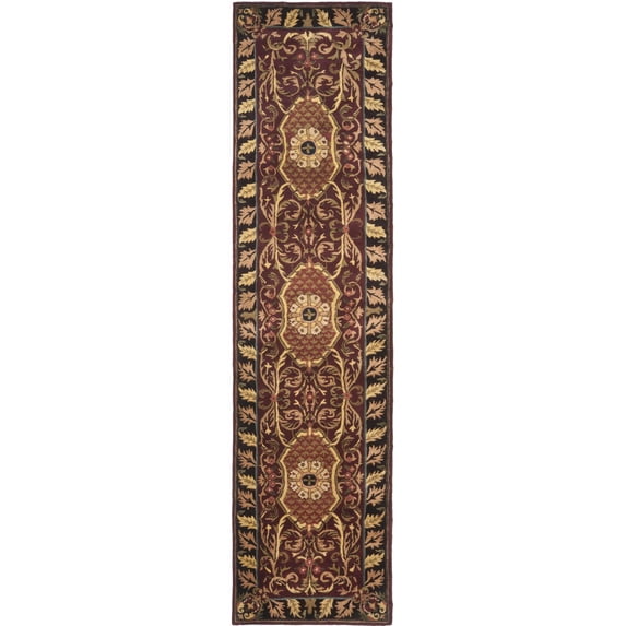 SAFAVIEH Empire EM424A Handmade Red / Burgundy Rug
