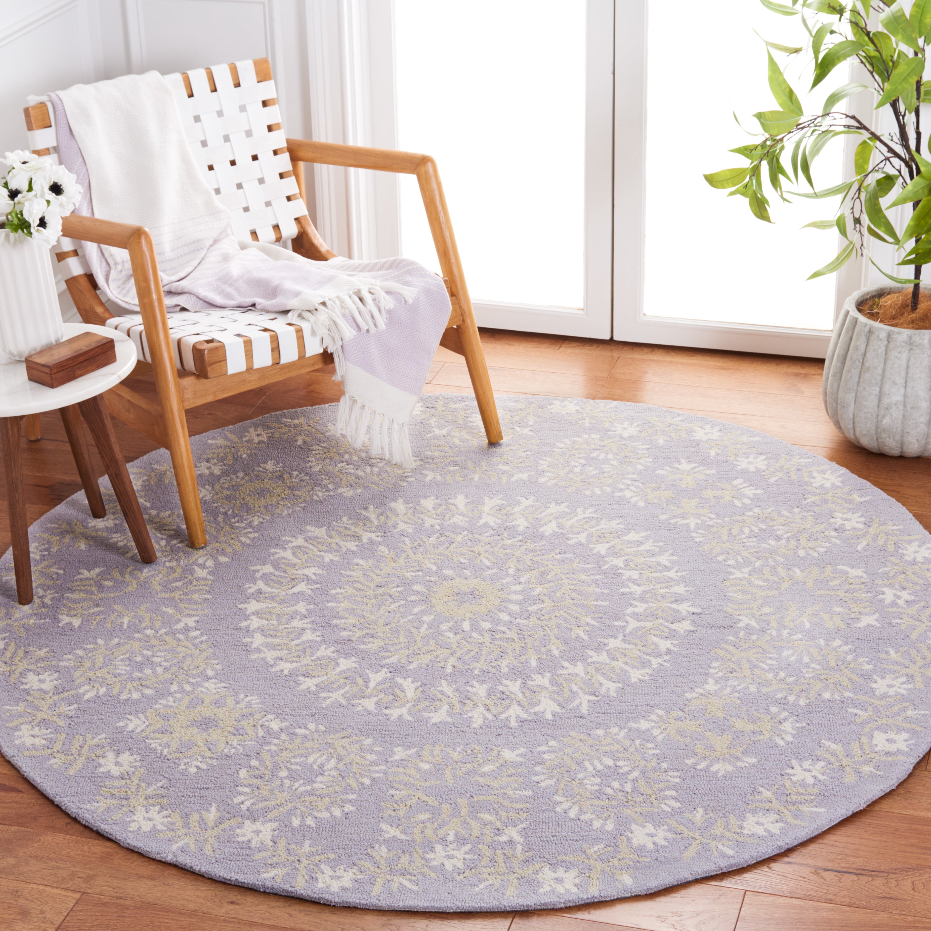Safavieh Empire Janetta Medallion Area Rug, Gray/Green, 6' x 6' Round