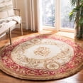 thumbnail image 1 of Safavieh Empire Milton Oriental Wool Area Rug, Light Gold/Red, 6' x 6' Round, 1 of 10