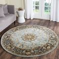 thumbnail image 1 of Safavieh Empire Naira Oriental Wool Area Rug, Blue, 3'6" x 3'6" Round, 1 of 7