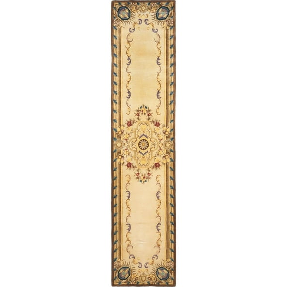 SAFAVIEH Empire Padraic Traditional Wool Runner Rug, Multi, 2'6" x 10'
