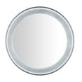 thumbnail image 1 of SAFAVIEH Erdem 30 Inch Aluminum Led Mirror, Silver Grey/Silver Leaf, 1 of 11