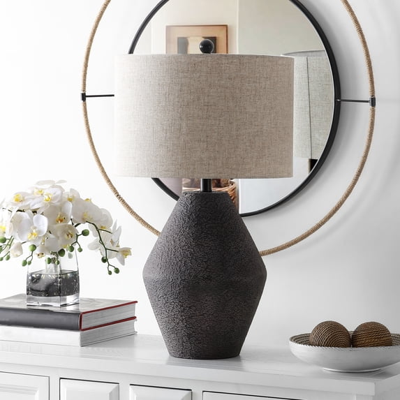 SAFAVIEH Ersta 26.5 in. Boho Table Lamp, Brown