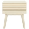 thumbnail image 1 of SAFAVIEH Esma Modern 1 Drawer Nightstand,Bleached White, 1 of 13