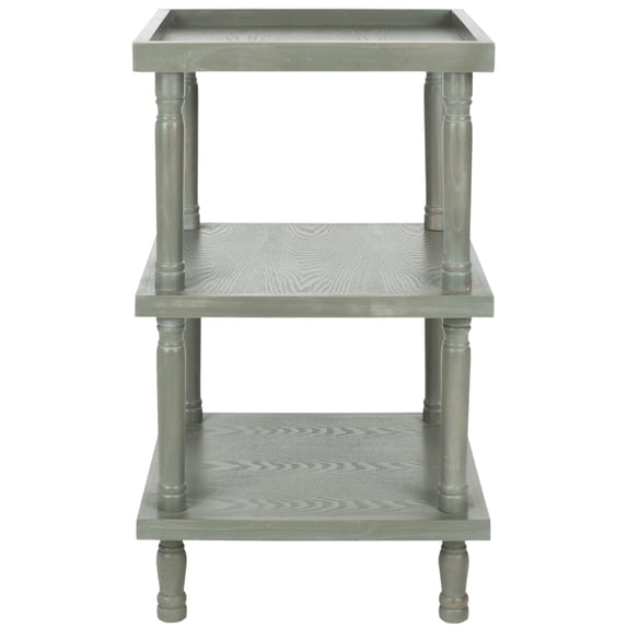 SAFAVIEH Esmeralda 3-Tier Side Table Ash Grey