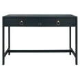 thumbnail image 1 of SAFAVIEH Esther Amish 2 Drawer Rectangle Wood Desk, Navy (22 in. W x 46 in. D x 30 in. H), 1 of 14