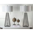 thumbnail image 1 of SAFAVIEH Estill Mid-Century 34-Inch High Table Lamp, Black, 1 of 13