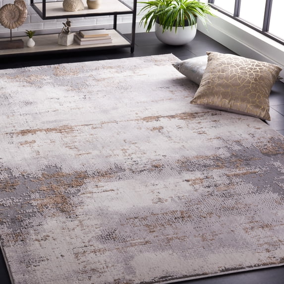 Safavieh Eternal Alden Abstract Area Rug, Gray/Beige, 6'7" x 6'7" Square