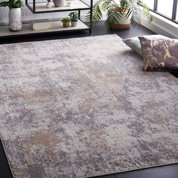 Safavieh Eternal Aleah Abstract Area Rug, Gray/Beige, 5'3" x 7'6"