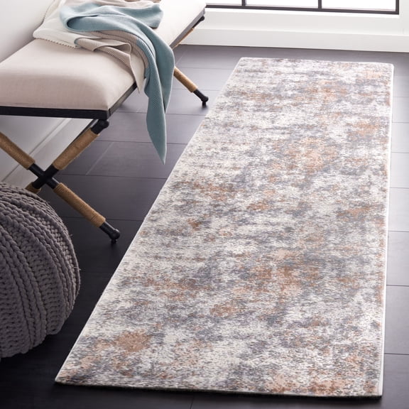Safavieh Eternal Aleah Abstract Runner Rug, Gray/Beige, 2'2" x 8'