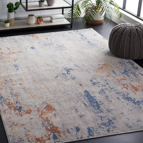 Safavieh Eternal Aleta Abstract Area Rug, Gray/Blue, 5'3" x 7'6"