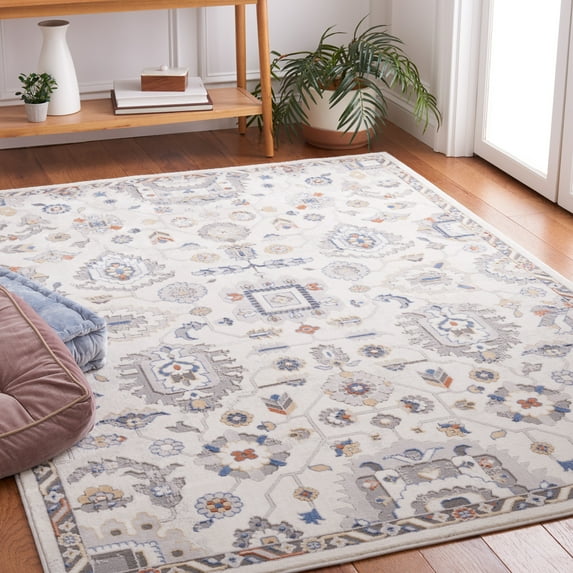 Safavieh Eternal Alexa Floral Area Rug, Ivory/Gray, 4' x 6'