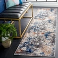 thumbnail image 1 of Safavieh Eternal Alexander Abstract Runner Rug, Gray/Blue Gold, 2'2" x 8', 1 of 11