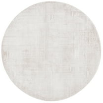 SAFAVIEH Eternal Matilda Geometric Area Rug, Ivory/Beige, 6'7" x 6'7" Round