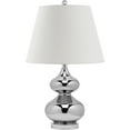 thumbnail image 1 of SAFAVIEH Eva 24 in. H Double Gourd Glass Table Lamp, Silver, 1 of 2