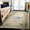 thumbnail image 1 of SAFAVIEH Evoke Aleesha Bordered Area Rug, Beige/Turquoise, 9' x 12', 1 of 9