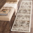 thumbnail image 1 of SAFAVIEH Evoke Aleesha Traditional Distressed Runner Rug, Beige/Brown, 2' x 8', 1 of 5
