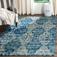 thumbnail image 1 of SAFAVIEH Evoke Boban Bordered Area Rug, Royal/Ivory, 5'3" x 7'6", 1 of 8