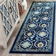 thumbnail image 1 of SAFAVIEH Evoke Charlotte Floral Runner Rug, Royal/Ivory, 2'2" x 7', 1 of 8