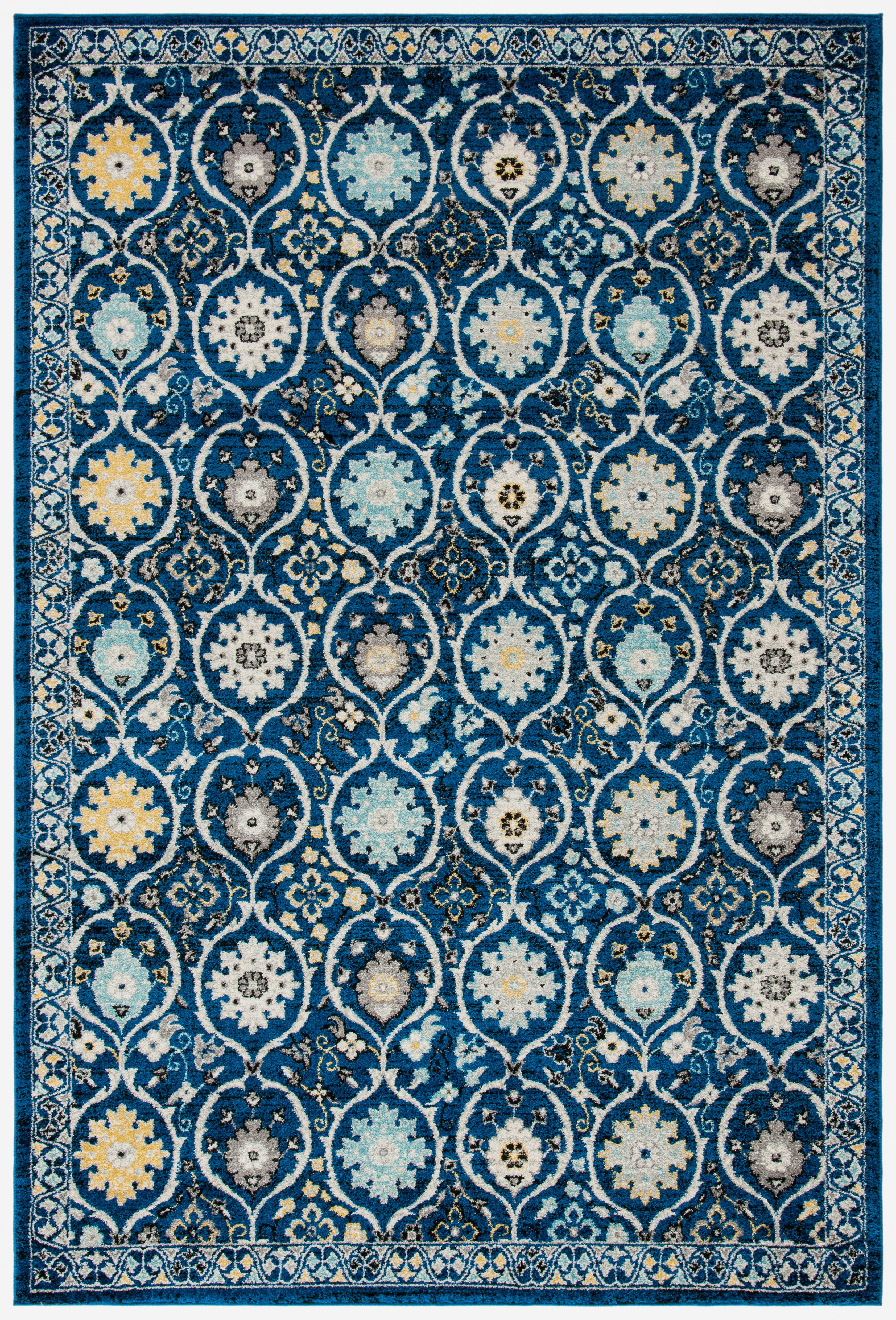 Evoke Royal Ivory Hand-knotted Rectangular Area Rug