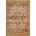 thumbnail image 1 of SAFAVIEH Evoke Farran Traditional Distressed Area Rug, Rust/Cream, 8' x 10', 1 of 2