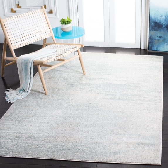 SAFAVIEH Evoke Frosina Abstract Area Rug, Ivory/Sage, 6'7" x 9'