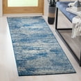 thumbnail image 1 of SAFAVIEH Evoke Frosina Abstract Runner Rug, Navy/Ivory, 2'2" x 13', 1 of 11