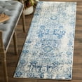 thumbnail image 1 of SAFAVIEH Evoke Fullman Bordered Runner Rug, Ivory/Blue, 2'2" x 15', 1 of 8