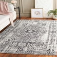 thumbnail image 1 of SAFAVIEH Evoke Fullman Bordered Area Rug, Ivory/Black, 5'3" x 7'6", 1 of 13