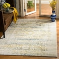 thumbnail image 1 of Polypropylene Area Rug in Ivory and Blue (10 ft. L x 8 ft. W (36 lbs.)), 1 of 6