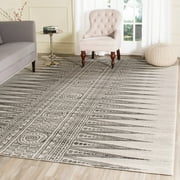 SAFAVIEH Evoke Keisha Abstract Area Rug, Ivory/Grey, 8 x 10