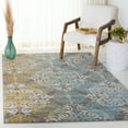 thumbnail image 1 of SAFAVIEH Evoke Keith Damask Distressed Area Rug, Grey/Ivory, 12' x 18', 1 of 10