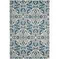 thumbnail image 1 of SAFAVIEH Evoke Ksenija Floral Vines Area Rug, Ivory/Blue, 5'1" x 7'6", 1 of 6