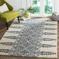 thumbnail image 1 of SAFAVIEH Evoke Maximillian Southwestern Area Rug, Ivory/Royal, 6'7" x 9'2", 1 of 6