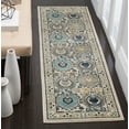 thumbnail image 1 of SAFAVIEH Evoke Milica Bordered Runner Rug, Ivory/Grey, 2'2" x 9', 1 of 6