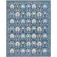 thumbnail image 1 of SAFAVIEH Evoke Milica Bordered Area Rug, Blue/Ivory, 10' x 14', 1 of 10