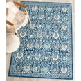thumbnail image 1 of SAFAVIEH Evoke Milica Floral Bordered Area Rug, Blue/Ivory, 3' x 5', 1 of 7