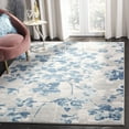 thumbnail image 1 of SAFAVIEH Evoke Pavel Floral Flowers Area Rug, Grey/Light Blue, 4' x 6', 1 of 9